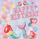 The Little Mermaid Disney Birthday Balloon Set