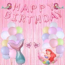 The Little Mermaid Disney Birthday Balloon Set