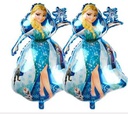 Disney Elsa Anna Frozen HAPPY BIRTHDAY Birthday Party Silver Foil Balloon Set