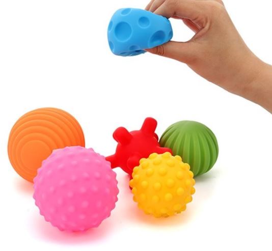 Baby 6 Sensory Grasping Balls Set