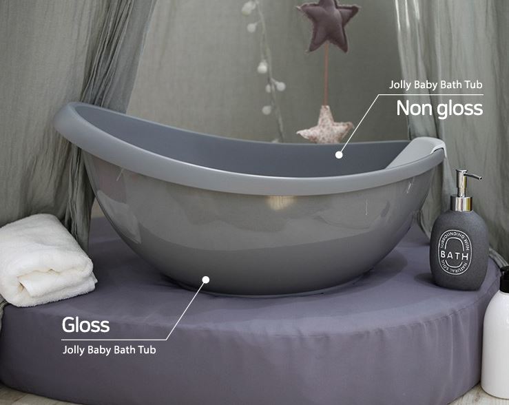 Baby Shower Bathtub w/Backrest
