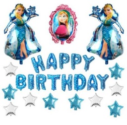 [494442] Disney Frozen Birthday Party Balloon Set