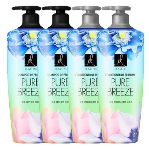 [494583] Elastin Pure Breeze Perfume 2 Shampoo & 2 Conditioner