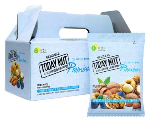 [494630] TODAY NUT Mixed Nuts Gift Set 30 packs