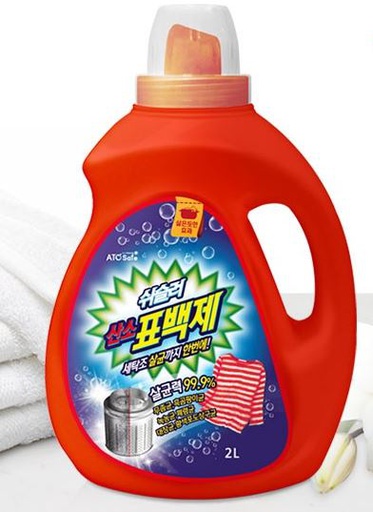 [494633] Oxygen Bleach Liquid Laundry Detergent 2L